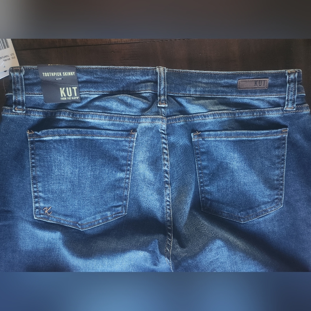 NWT Kut From The Cloth Toothpick Skinny Jeans Sz‎ 14 - Picture 5 of 9